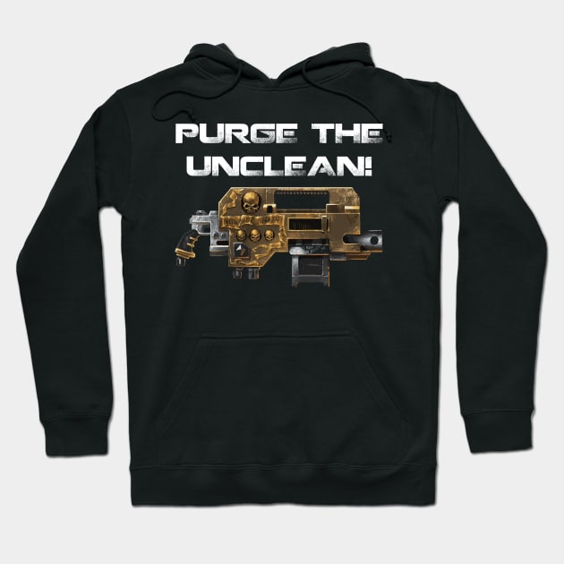 purge the unclean Hoodie by horrorshirt